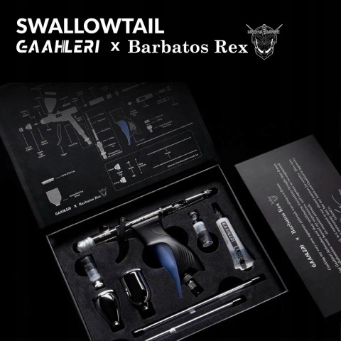 GAAHLERI 42564 AEROGRAF SWALLOWTAIL BARBATOS 0,28 0,5 0,7 MM - ACE AIRBRUSH
