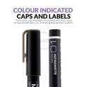 GAAHLERI - MARKER METALICZNY ALUMINIUM 6 SZTUK GM-MS01-6