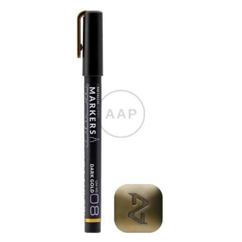 GAAHLERI - MARKER METALICZNY DARK GOLD 1 SZTUKA MS08
