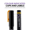 GAAHLERI - MARKER METALICZNY FLASHY GOLD 1 SZTUKA GM-MS10