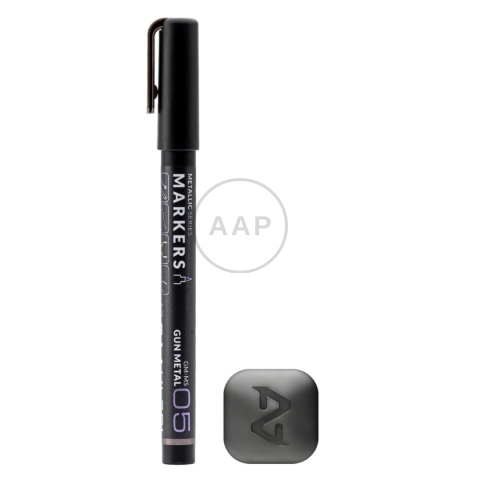 GAAHLERI - MARKER METALICZNY GUN METAL 1 SZTUKA GM-MS05