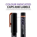 GAAHLERI - MARKER METALICZNY RED COPPER 6 SZTUK GM-MS07-6