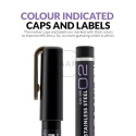GAAHLERI - MARKER METALICZNY STAINLESS STEEL 1 SZTUKA GM-MS02
