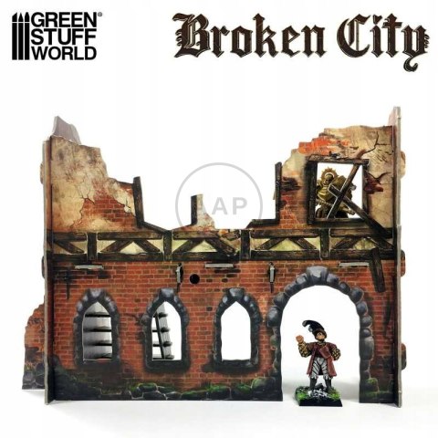 GREEN STUFF WORLD - BROKEN CITY - TERENY DO MAKIET 2428