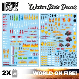 GREEN STUFF WORLD - KALKOMANIE WORLD ON FIRE! 2041