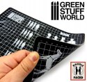 GREEN STUFF WORLD - MATA DO CIĘCIA A4 CZARNA 1001