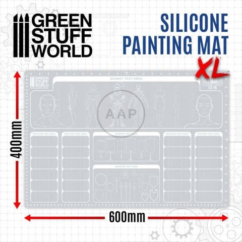 GREEN STUFF WORLD - MATA SILIKONOWA DO MALOWANIA 60 x 40 cm 2713