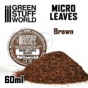 GREEN STUFF WORLD - MINIATUROWE LIŚCIE BRĄZOWE 15 g 10613