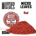 GREEN STUFF WORLD - MINIATUROWE LIŚCIE CZERWONE 15 g 10612