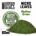 GREEN STUFF WORLD - MINIATUROWE LIŚCIE MEDIUM GREEN 15 g 10607
