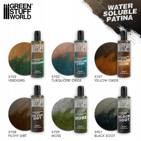 GREEN STUFF WORLD - PATYNA ROZPUSZCZALNA W WODZIE 60 ML - ŻÓŁTY TLENEK 5707