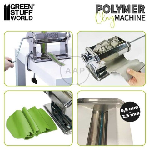 GREEN STUFF WORLD - POLIMET CLAY MACHINE - MASZYNA DO GLINY 3565