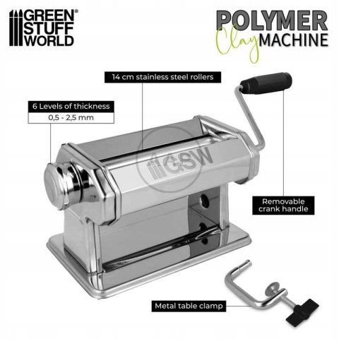 GREEN STUFF WORLD - POLIMET CLAY MACHINE - MASZYNA DO GLINY 3565
