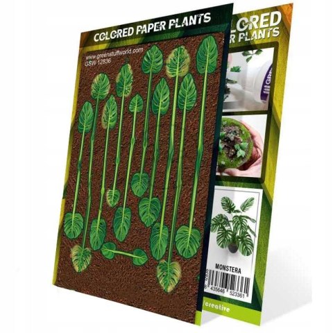 GREEN STUFF WORLD - ROŚLINY DO DIORAM - MONSTERA 12836