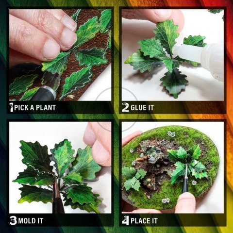 GREEN STUFF WORLD - ROŚLINY DO DIORAM - MONSTERA 12836
