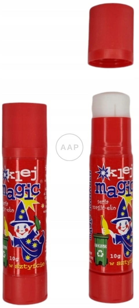 KLEJ BIUROWY W SZTYFCIE MAGIC KAMABEN 10gr CZERWONY