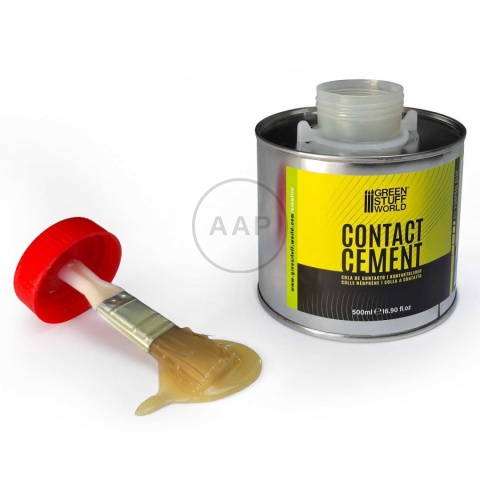 KLEJ UNIWERSALNY Z APLIKATOREM GREEN STUFF WORLD CONTACT CEMENT 500 ML