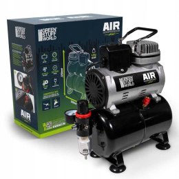 KOMPRESOR DO AEROGRAFU ZE ZBIORNIKIEM GREEN STUFF WORLD 47 dB 5758