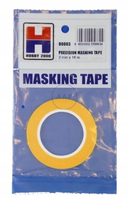 TAŚMA MASKUJĄCA HOBBY 2000 80003 PRECISION MASKING TAPE 2 MM X 18M