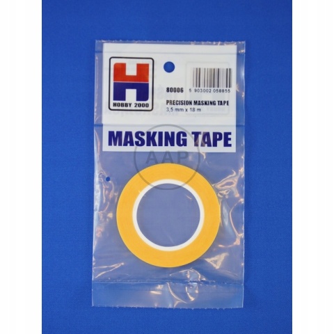 TAŚMA MASKUJĄCA HOBBY 2000 80006 PRECISION MASKING TAPE 3,5 MM X 18M