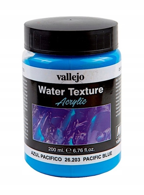 VALLEJO DIORAMA EFFECT 200 ML - WODA BŁĘKITNY PACYFIK 26203