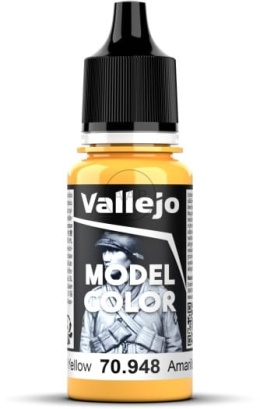VALLEJO FARBA MODEL COLOR 18 ML GOLDEN YELLOW 70948