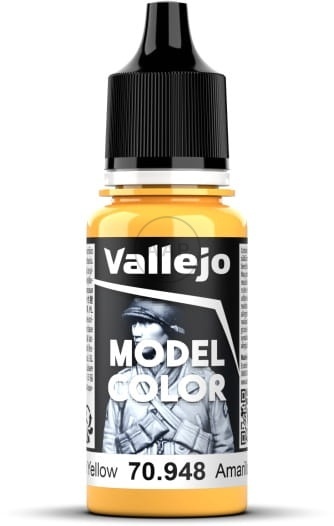 VALLEJO FARBA MODEL COLOR 18 ML GOLDEN YELLOW 70948