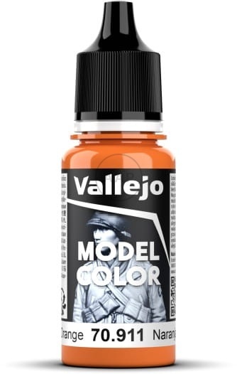 VALLEJO FARBA MODEL COLOR 18 ML LIGHT ORANGE 70911