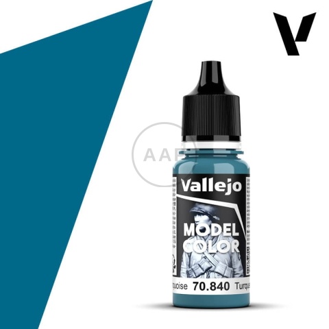 VALLEJO FARBA MODEL COLOR 18 ML LIGHT TURQUOIS 70840