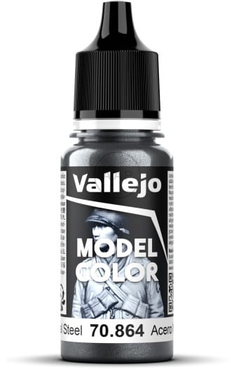 VALLEJO FARBA MODEL COLOR 18 ML NATURAL STEEL 70864