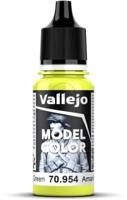 VALLEJO FARBA MODEL COLOR 18 ML YELLOW GREEN 70954