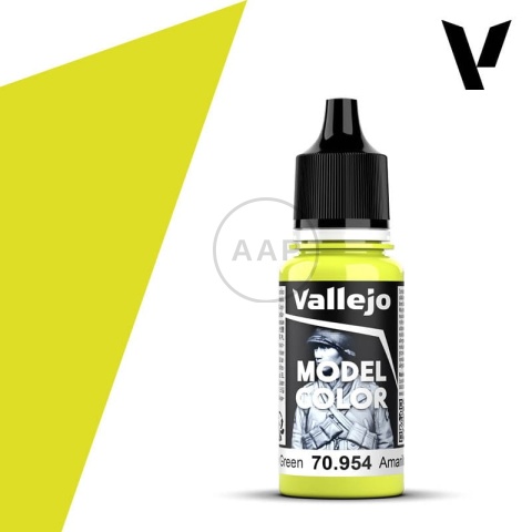 VALLEJO FARBA MODEL COLOR 18 ML YELLOW GREEN 70954
