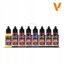 ZESTAW FARB VALLEJO GAME COLOR 72190 - Game Color Wash 8 x 18 ML