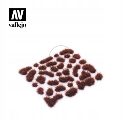 ROŚLINY VALLEJO WILD TUFT - BROWN 4mm