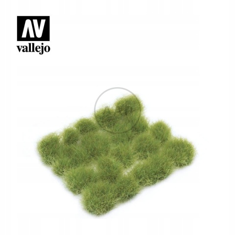 ROŚLINY VALLEJO WILD TUFT - LIGHT GREEN 12mm